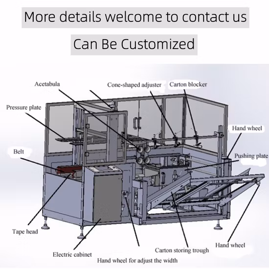 Machine de montage de cartons Leadworld Machine de montage entièrement automatique personnalisée pour caisses en carton