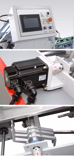 Boîte à gâteaux pré-pliée Crash Lock Bottom Box Folder Gluer Machine de découpe utilisée plaque carton fabrication de cartons Machine Folder Gluer de Chine