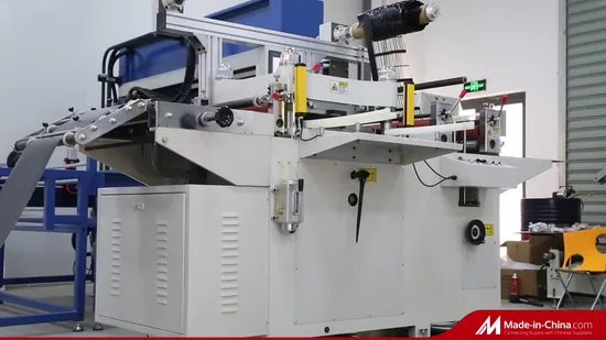 Machine de découpe automatique d'étiquettes d'étiquettes de codes à barres d'autocollants RFID à plat (découpeuse)