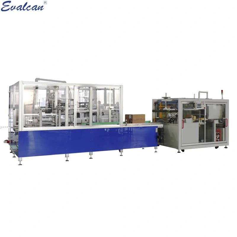 Automatic Random Case Box Carton Open Folding Erector Erecting Machine