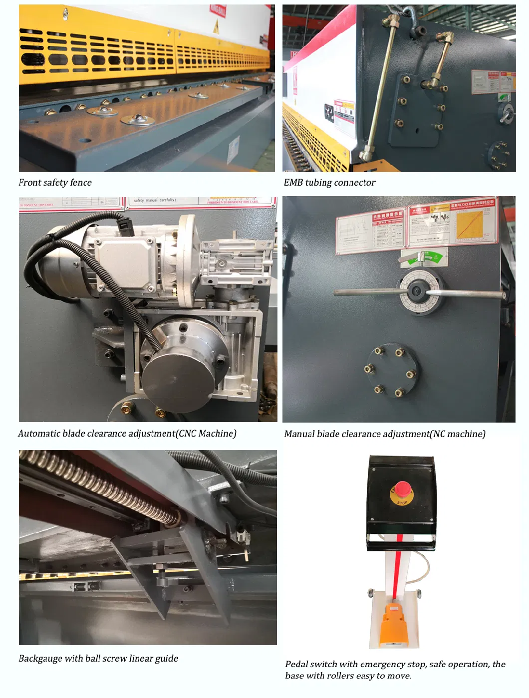 QC11y-20X5000 Stainless Steel Hydraulic Guillotine Plate Sheet Scrap Metal CNC QC11K 8mm Shearing Cutting Machine 4000 mm