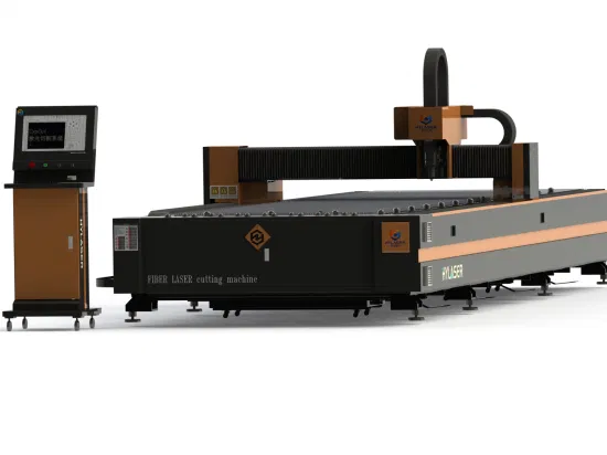 Machine de découpe laser à fibre de vente chaude d'usine de la Chine pour l'acier au carbone/acier inoxydable/aluminium/acier de canal